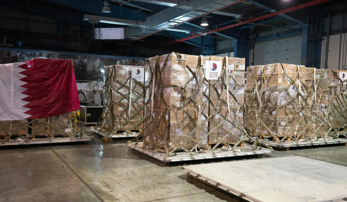 Second Shipment of Qatari Aid Arrives in Afghanistan As Part of Relief Campaign Due to Earthquake